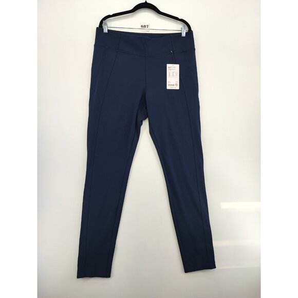 Athleta Women’s Delancey Skyline Blue Tight Size XL - Picture 1 of 11